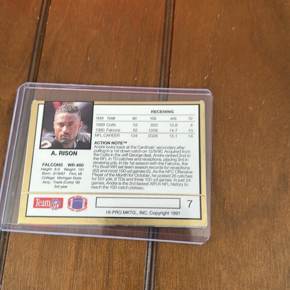 Andre Rison - Picture 2 of 2